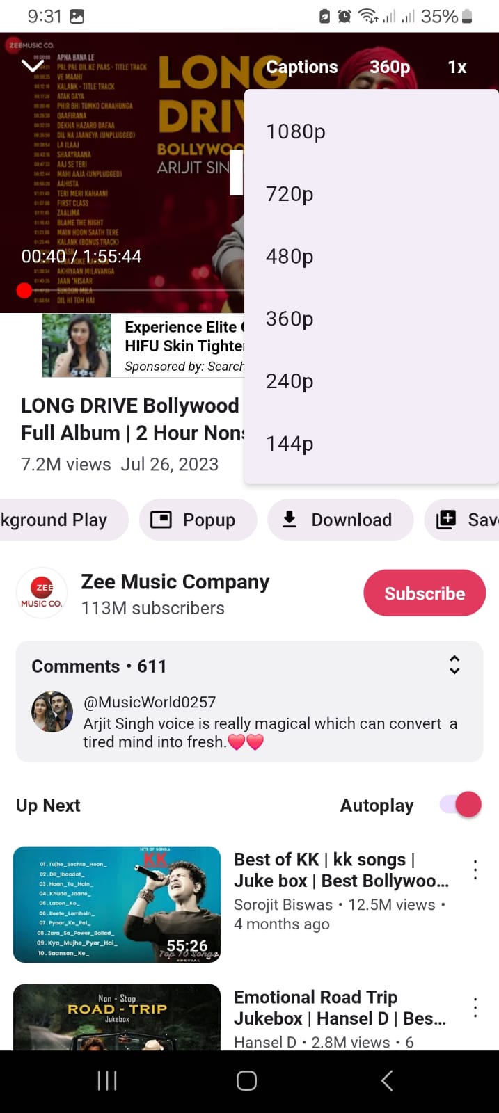 ad free youtube music app